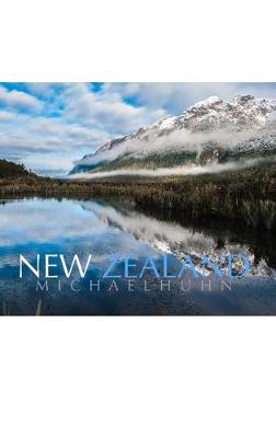 Book cover for New Zealand Iconic landscape creative blank page journal Michael Huhn