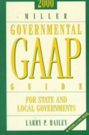 Cover of 1999 Miller Govermental Gaap Guide