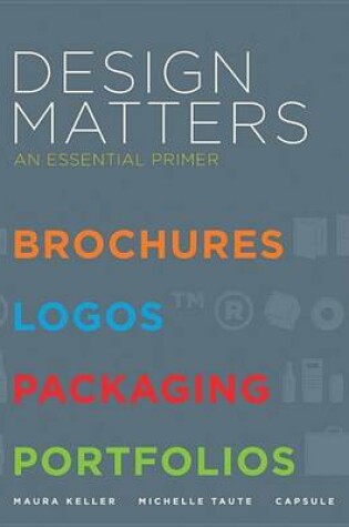 Cover of Design Matters: An Essential Primer-Brochures, Logos, Packaging, Portfolios