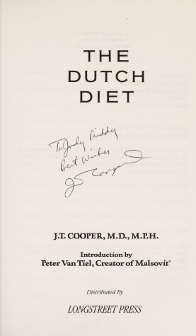 Book cover for The Dutch Diet