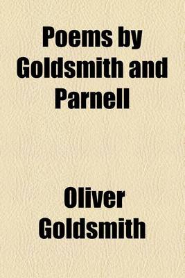 Book cover for Poems by Goldsmith and Parnell