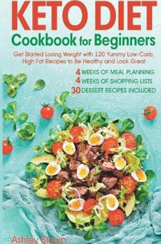 Cover of Keto Diet Cookbook for Beginners