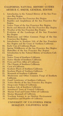 Book cover for Rocks and Minerals of the San Francisco Bay Region