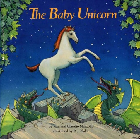 Book cover for The Baby Unicorn