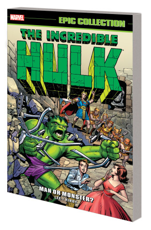 Book cover for Incredible Hulk Epic Collection: Man Or Monster?