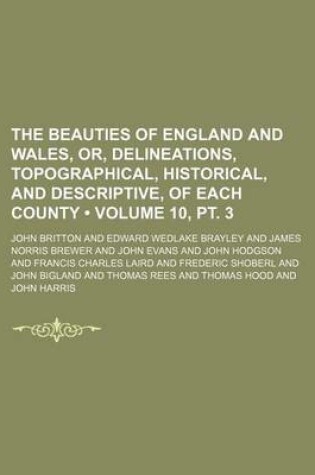 Cover of The Beauties of England and Wales, Or, Delineations, Topographical, Historical, and Descriptive, of Each County (Volume 10, PT. 3)