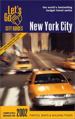 Book cover for Let's Go New York City 2002