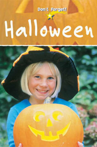 Cover of Dont Forget: Halloween Paperback