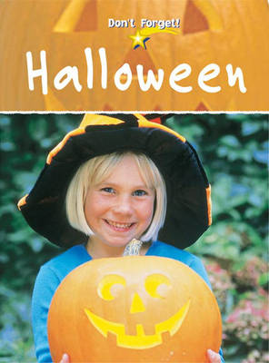 Book cover for Dont Forget: Halloween Paperback