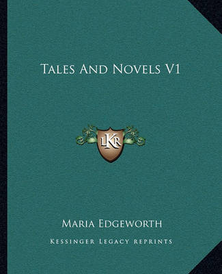 Book cover for Tales and Novels V1