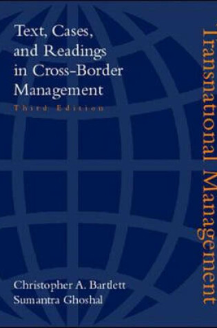 Cover of Transnational Management