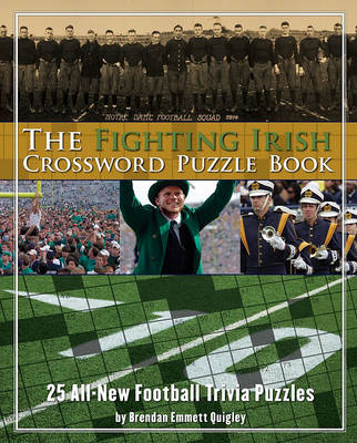 Book cover for The Fighting Irish Crossword Puzzle Book