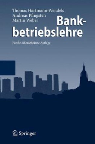 Cover of Bankbetriebslehre