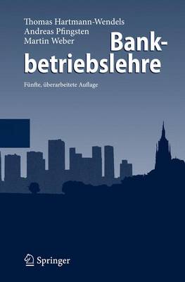 Book cover for Bankbetriebslehre