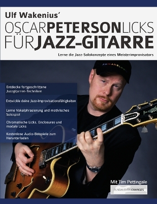Book cover for Ulf Wakenius Oscar Peterson Licks fur Jazz-Gitarre