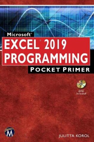 Cover of Microsoft Excel 2019 Programming Pocket Primer