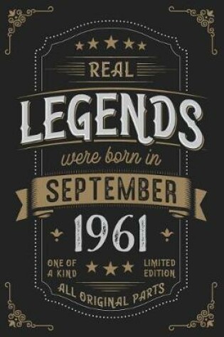 Cover of Real Legends were born in September 1961