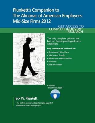 Book cover for Plunkett's Companion to The Almanac of American Employers 2012