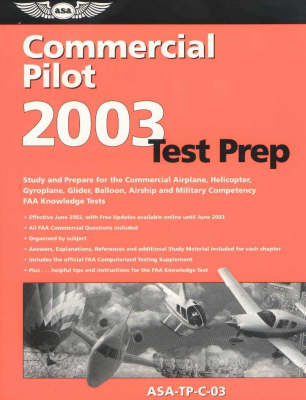Book cover for Commercial Pilot Test Prep