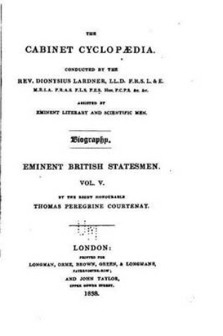 Cover of Eminent British Statesmen - Vol. V