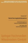 Book cover for Vorbemerkungen zur Versicherungsbetriebslehre