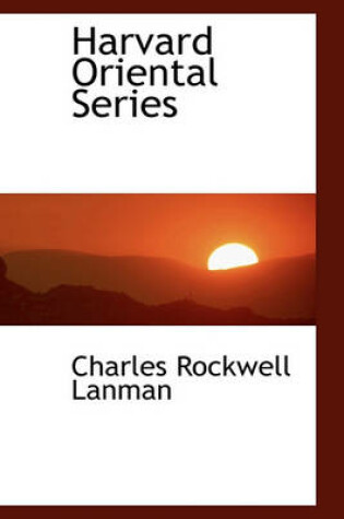 Cover of Harvard Oriental Series