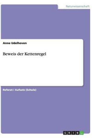 Cover of Beweis der Kettenregel