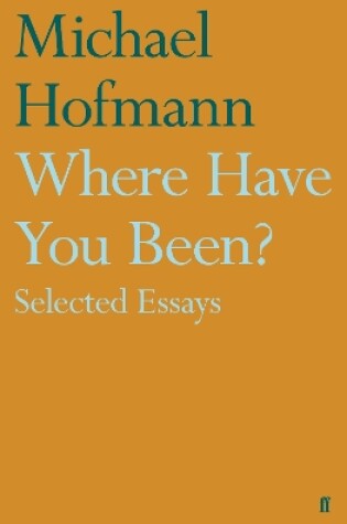 Cover of Where Have You Been?