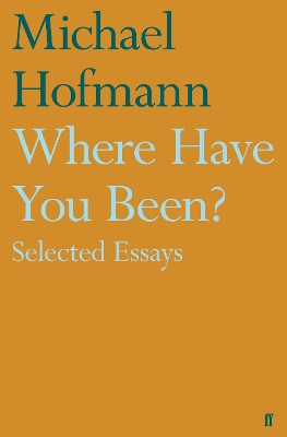 Book cover for Where Have You Been?