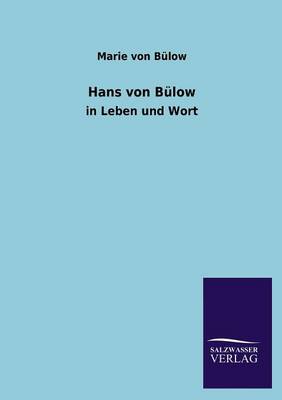 Book cover for Hans Von Bulow