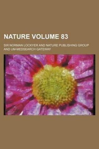 Cover of Nature Volume 83