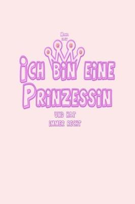 Book cover for Ich bin eine Prinzessin