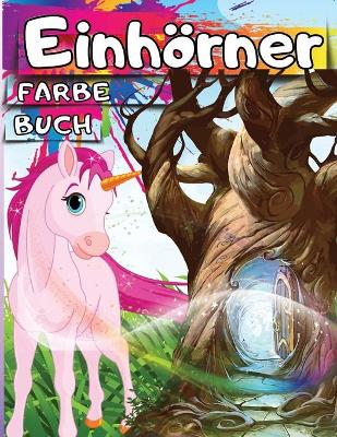 Book cover for Einhorn Activity Buch für Kinder