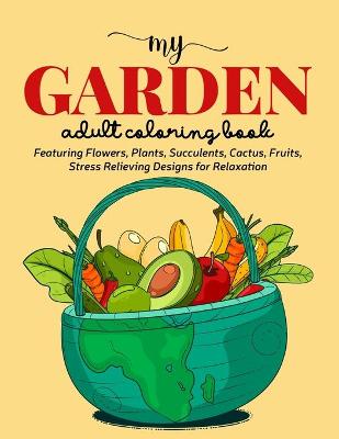 Book cover for My Garden Coloring Book