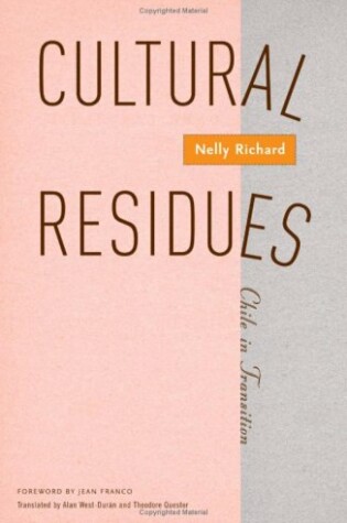 Cover of Cultural Residues