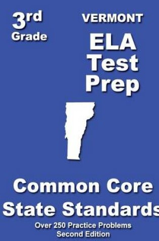 Cover of Vermont 3rd Grade ELA Test Prep