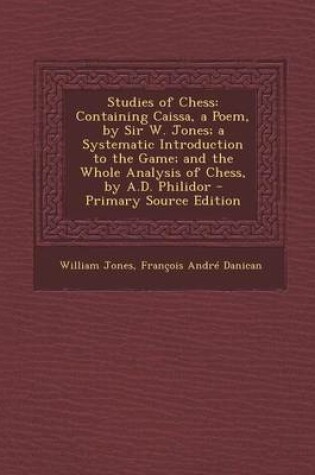 Cover of Studies of Chess