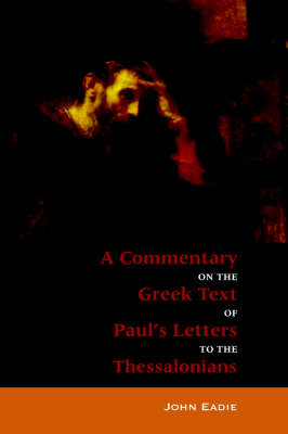 Book cover for Commentary to the Thessalonians