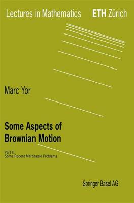 Book cover for Some Aspects of Brownian Motion