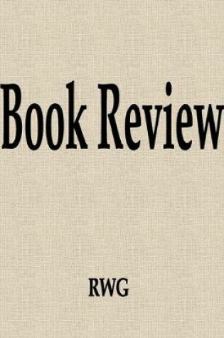 Cover of Book Review