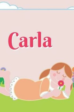 Cover of Carla Personalized Sketchbook Journal Notebook