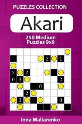 Cover of Akari - 250 Medium Puzzles 9x9