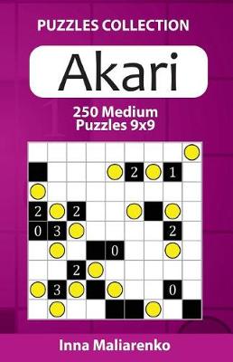 Book cover for Akari - 250 Medium Puzzles 9x9