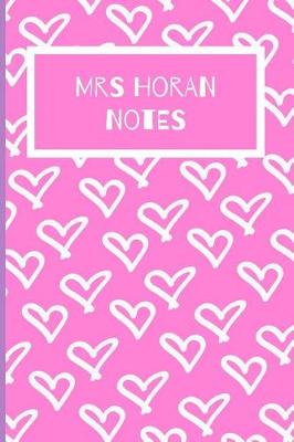 Book cover for Mrs Horan Notes