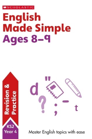 Cover of English Made Simple Ages 8-9