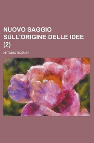 Cover of Nuovo Saggio Sull'origine Delle Idee (2)