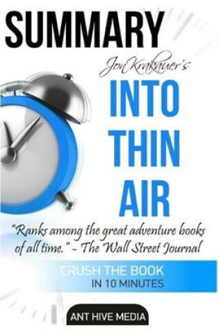 Cover of Jon Krakauer's Into Thin Air