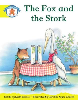 Book cover for Storyworlds Reception/P1 Stage 2, Once Upon A Time World, The Fox and the Stork (6 Pack)