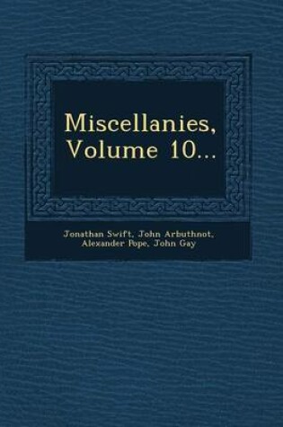 Cover of Miscellanies, Volume 10...
