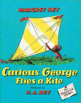 Book cover for Curious George Flies A Kite